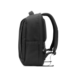 Mochila antirrobo de sarga con revestimiento hidrófugo y PC 17” color negro tercera vista
