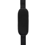 Bolsa de deporte en poliéster reciclado 600D con zapatero lateral color azul real quinta vista