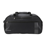 Bolsa deportiva con varios compartimientos y tira reflectante color negro primera vista