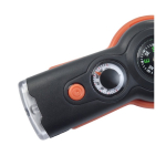 Set de supervivencia completo con 6 distintas funciones color naranja quinta vista