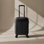 Trolley de ABS apta para cabina con cierre de código 40L color negro sexta vista