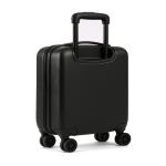 Trolley de ABS con ruedas 360º apta para llevar en cabina color negro tercera vista