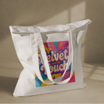 Bolsa de poliéster de tacto suave especial para sublimación 280 g/m2 color blanco vista detalle 6
