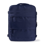 Mochila para portátil de poliéster ideal para viajes 15'' color azul marino primera vista