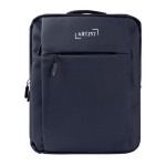 Mochila de trabajo para portátil de cuero sintético 15'' color azul marino quinta vista