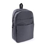 Mochila ligera de nylon para portátil con bolsillo antirrobo 16'' color gris segunda vista