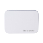 Set reutilizable de parches para ojos de silicona en una caja color blanco quinta vista