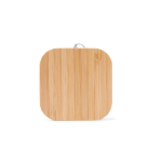 Set de cables de distintos conectores en caja de bambú para transporte color madera tercera vista