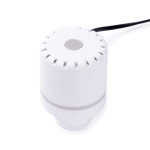 Mochila de cuero sintético para viajes con función expandible 30L color negro vista detalle 3