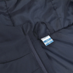 Parka de poliéster acolchada resistente al viento y al agua MKT Eren