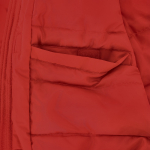 Parka infantil de RPET resistente al viento y al agua MKT Oceanía vista con caja