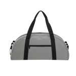 Bolso para el gimnasio de cuero sintético con doble asa de transporte color gris primera vista