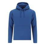 Sudadera de algodón y poliéster para hombres MKT Draco 280 g/m2 color azul primera vista