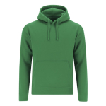 Sudadera de algodón y poliéster para hombres MKT Draco 280 g/m2 color verde primera vista