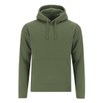 Sudadera de algodón y poliéster para hombres MKT Draco 280 g/m2 color verde botella primera vista