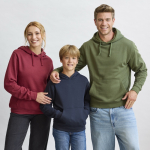 Sudadera de algodón y poliéster para hombres MKT Draco 280 g/m2