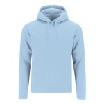 Sudadera de algodón y poliéster para mujeres MKT Draco 280 g/m2 color azul claro primera vista