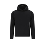 Sudadera de algodón y poliéster infantil MKT Draco 280 g/m2 color negro primera vista