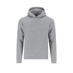 Sudadera de algodón y poliéster infantil MKT Draco 280 g/m2 color gris primera vista