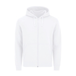Sudadera de algodón y poliéster unisex MKT Astro 280 g/m2 color blanco primera vista