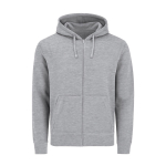Sudadera de algodón y poliéster unisex MKT Astro 280 g/m2 color gris primera vista