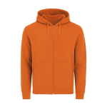 Sudadera de algodón y poliéster unisex MKT Astro 280 g/m2 color naranja primera vista