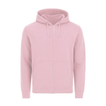 Sudadera de algodón y poliéster unisex MKT Astro 280 g/m2 color rosa primera vista