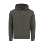 Sudadera de algodón y poliéster unisex MKT Astro 280 g/m2 color gris oscuro primera vista