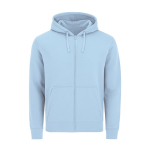 Sudadera de algodón y poliéster unisex MKT Astro 280 g/m2 color azul claro primera vista
