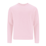 Sudadera unisex de algodón y poliéster MKT Cosmos 280 g/m2 color rosa primera vista
