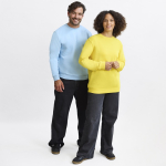 Sudadera unisex de algodón y poliéster MKT Cosmos 280 g/m2 vista de ambiente