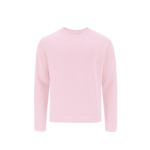 Sudadera infantil unisex de algodón y poliéster MKT Cosmos 280 g/m2 color rosa primera vista