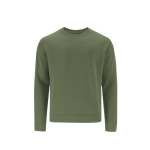 Sudadera infantil unisex de algodón y poliéster MKT Cosmos 280 g/m2 color verde botella primera vista