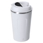 Vaso de acero inoxidable reciclado con indicador de temperatura 400ml sexta vista