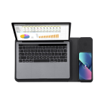 Funda de portátil multifuncional con cargador inalámbrico 13'' quinta vista