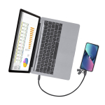 Muñequera con cable de carga con función de transferencia de datos 60W quinta vista