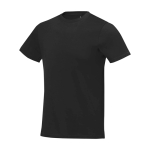 Camiseta con logotipo para hombre en algodón 160 g/m2 Elevate Life color negro