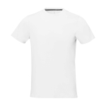 Camiseta con logotipo para hombre en algodón 160 g/m2 Elevate Life color blanco segunda vista frontal