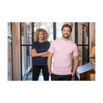Camiseta con logotipo para hombre en algodón 160 g/m2 Elevate Life color blanco imagen de estilo de vida