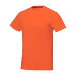 Camiseta con logotipo para hombre en algodón 160 g/m2 Elevate Life color naranja