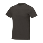 Camiseta con logotipo para hombre en algodón 160 g/m2 Elevate Life color antracita