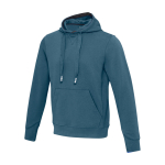 Sudadera unisex con tejido de punto y capucha 300 g/m2 Elevate Life color azul cian