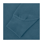 Sudadera unisex con tejido de punto y capucha 300 g/m2 Elevate Life color azul cian vista detalle 1