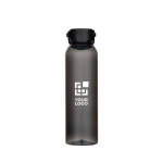 Botella de plástico reciclado con asa de silicona en la tapa 630ml vista principal