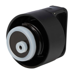 Botella de acero inox reciclado apta para bebidas carbonatadas 600ml color blanco vista detalle 1