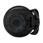 Botella ecológica de doble pared con tapa de rosca antigoteo 700ml color negro cuarta vista