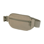 Bandolera de material reciclado con bolsillo principal amplio color verde