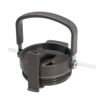 Vaso de acero inoxidable reciclado con tapa de doble función 900ml vista detalle 1