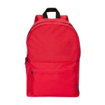 Mochila urban ecológica y repelente al agua 16L para PC 14” color rojo segunda vista frontal