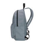 Mochila urban ecológica y repelente al agua 16L para PC 14” color gris segunda vista lateral